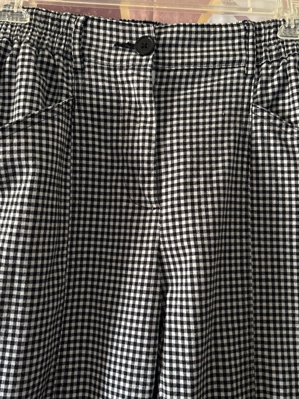 Urban Outfitters XS versatile Black & White Gingham pants for work or going out.